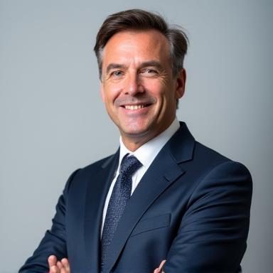 Portrait of Dr. Elias Keller, CEO