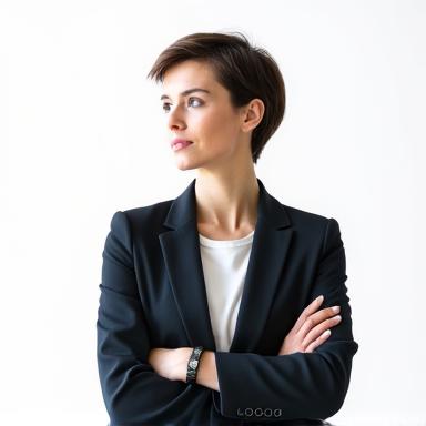 Portrait of Ms. Anja Müller, Head of Technology
