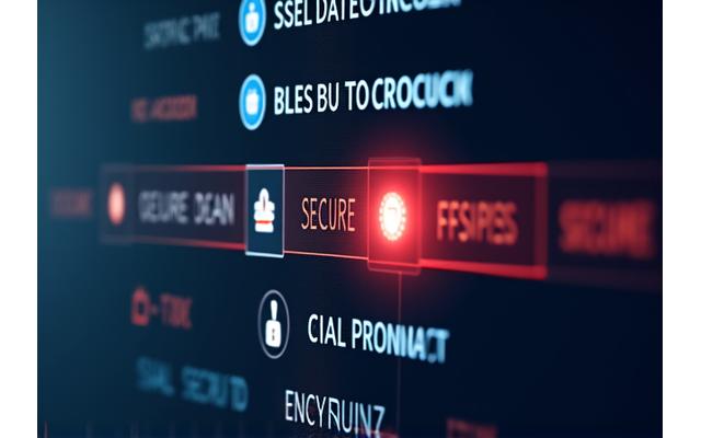 Secure payment interface with credit card icons and security badges